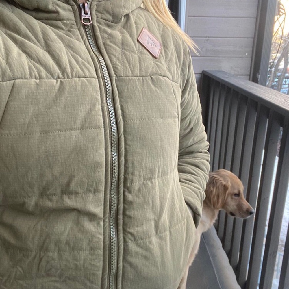 Women’s burton dry ride jacket navy green